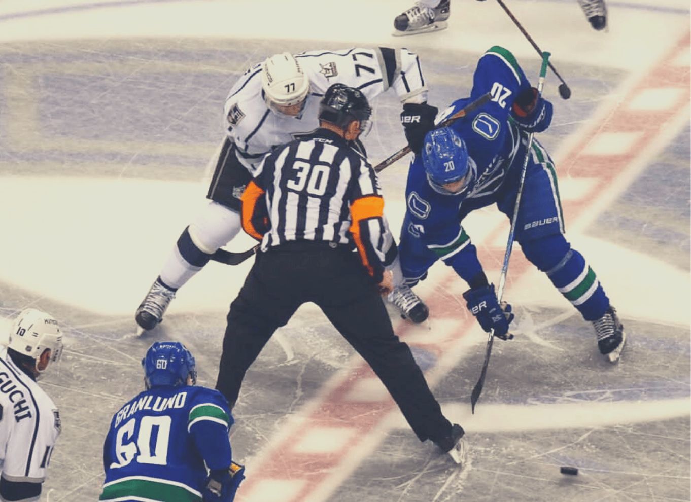 Vancouver: Billet til Vancouver Canucks ishockeykamp