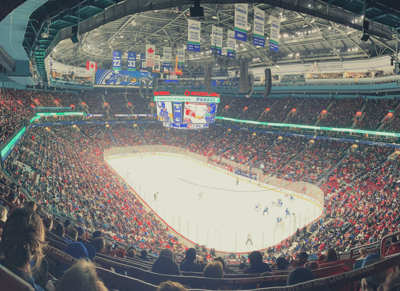 Vancouver: Billet til Vancouver Canucks ishockeykamp