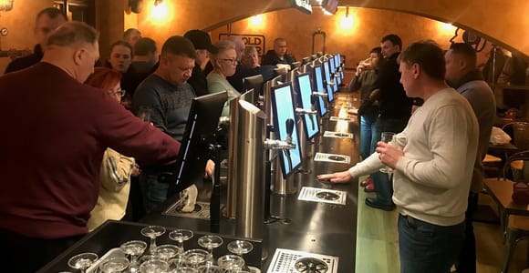 Prague: Czech Beer Tasting with Self-Pour Taps