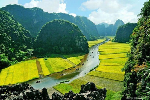 1-Day Hanoi - Ninh Binh - Hoa Lu - Tam Coc - Mua Cave - Bus