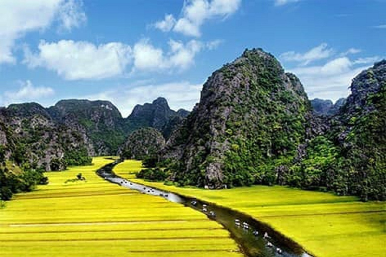 1 journée Hanoi - Ninh Binh - Hoa Lu - Tam Coc - Mua Cave - Bus