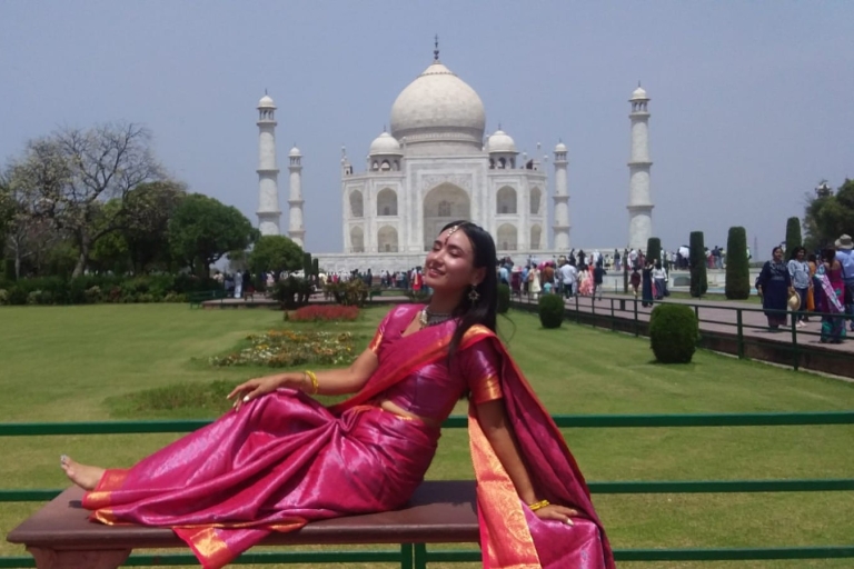 Desde Jaipur : Excursión en Coche el Mismo Día al Taj Mahal, Agra y FatehpurDesde Jaipur : Visita al Taj Mahal y Agra en Coche el Mismo Día