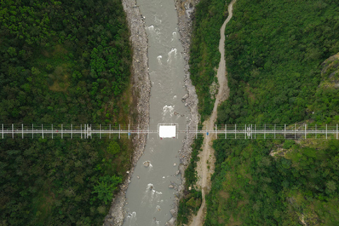 De Pokhara: a segunda maior experiência de bungee jumping do mundo