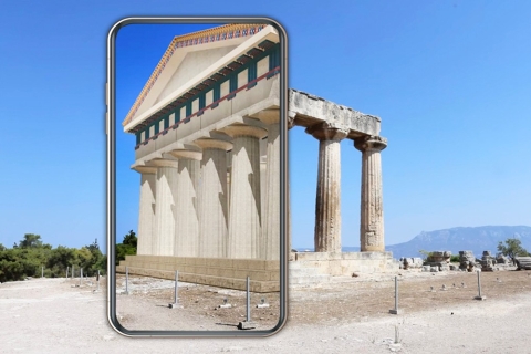 Corinth: Reprezentacje 3D i samodzielna wycieczka audio z AR