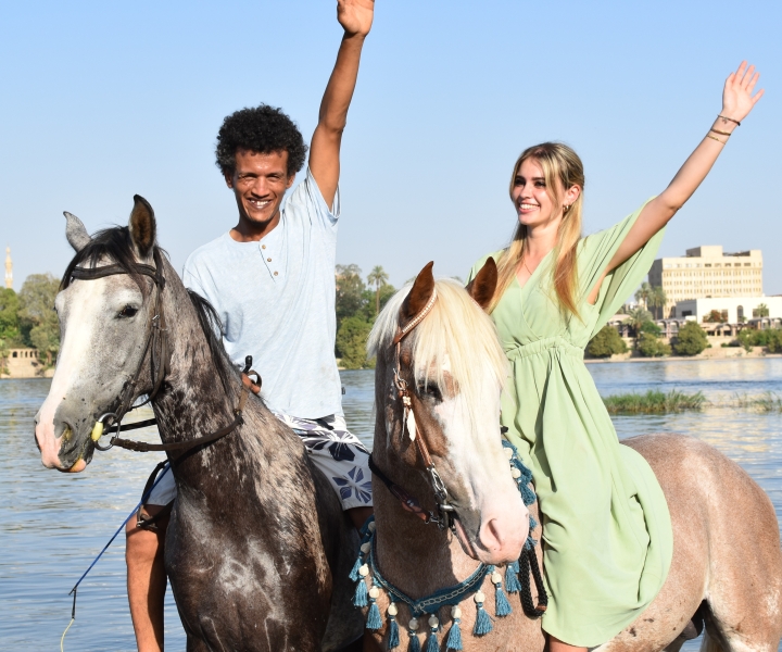 Half-day to discover Luxor on horseback
