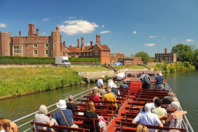 Visit London Hampton Court to Westminster River Thames Cruise in Surrey, UK