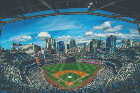 San Diego: San Diego Padres Baseball Game Ticket Upper Infield Seating