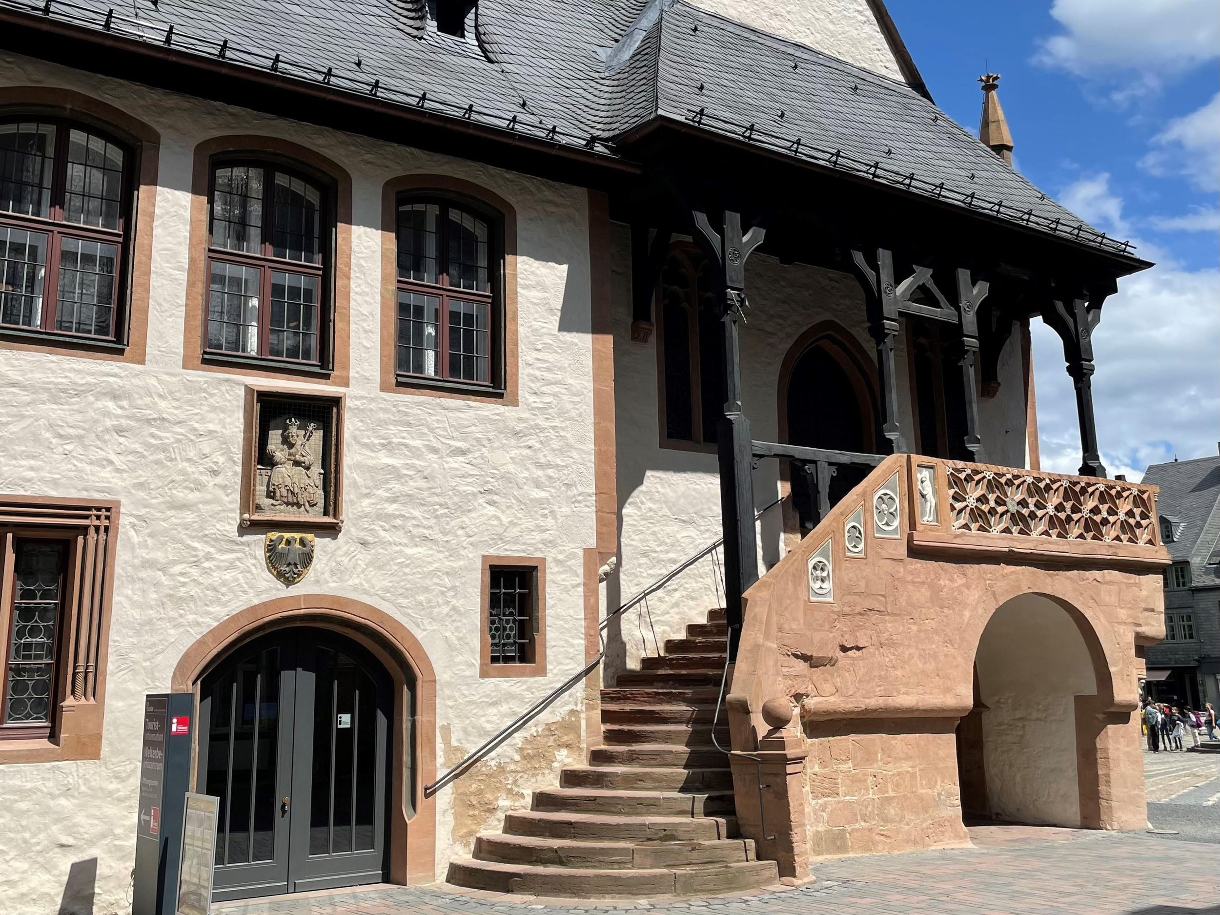 Goslar: Hinter den Rathaustüren