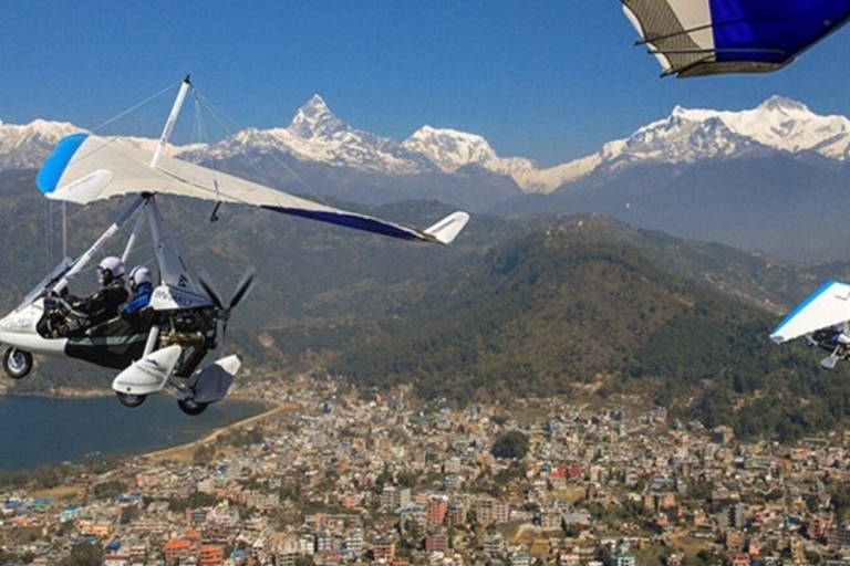 Le panier de l'aventure à Pokhara : Rafting, saut à l'élastique, ultra-vol