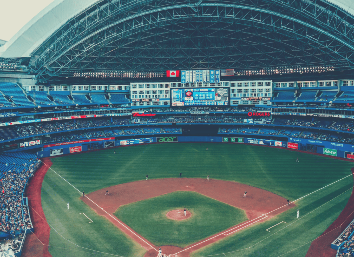 Toronto: Billet til baseballkamp med Toronto Blue Jays