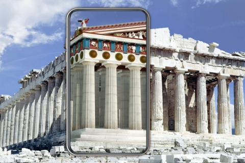 Akropol: reprezentacje 3D i wycieczka z przewodnikiem audio z ARAkropol: Reprezentacje 3D i audioprzewodnik z własnym przewodnikiem z AR