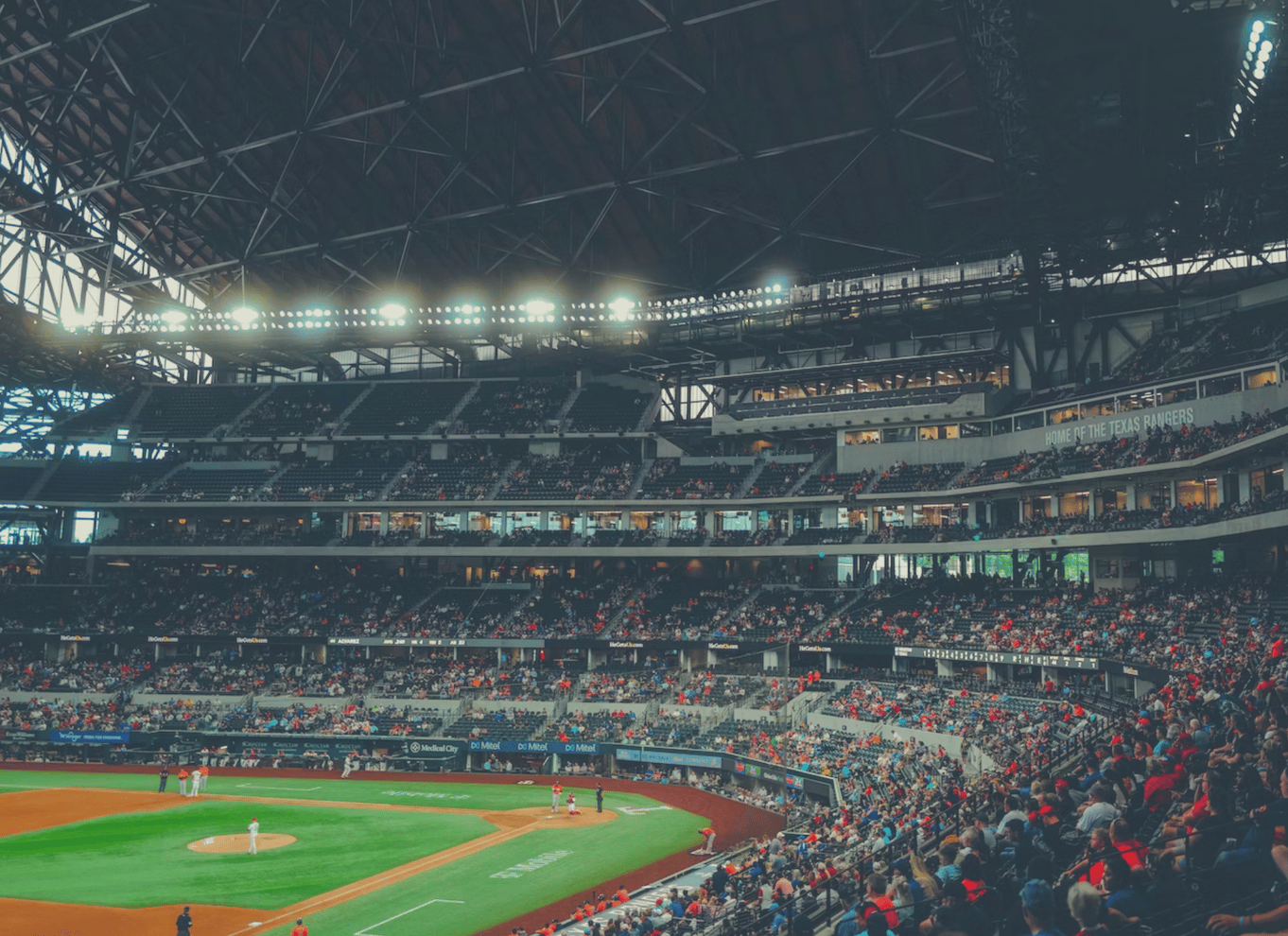 Dallas: Texas Rangers Baseball Game på Globe Life Field
