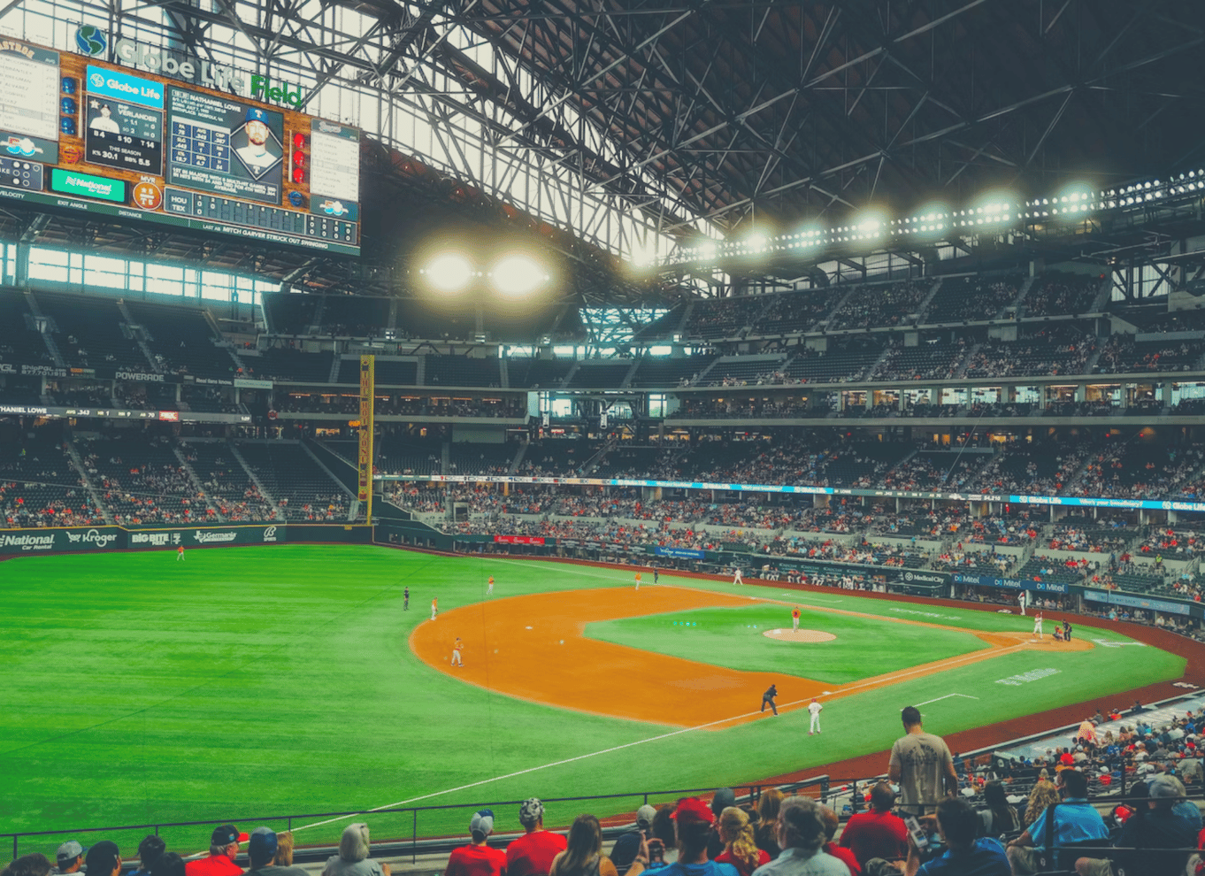Dallas: Texas Rangers Baseball Game på Globe Life Field