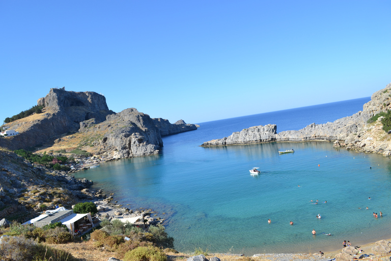 Lindos met de bus gedurende 5 uur (kleine groepen)