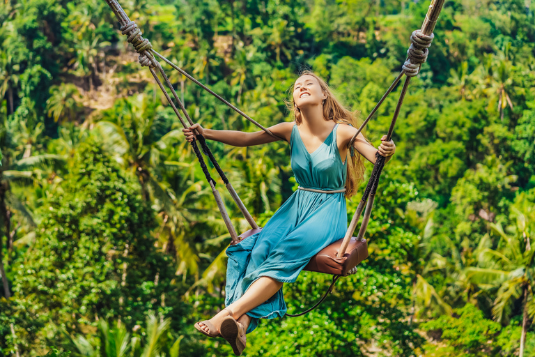 Ubud: tour de las epectaculares cascadasTour de cascadas con arrozal y columpio en la selva