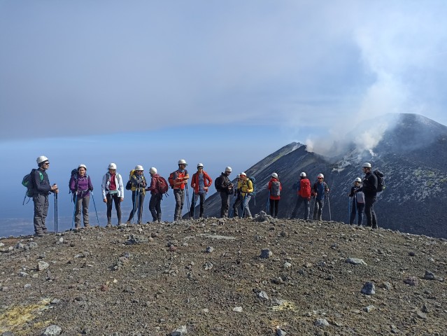 Visit NicolosiEtna Central Crater Trekking Tour cable car & jeep in Mount Etna