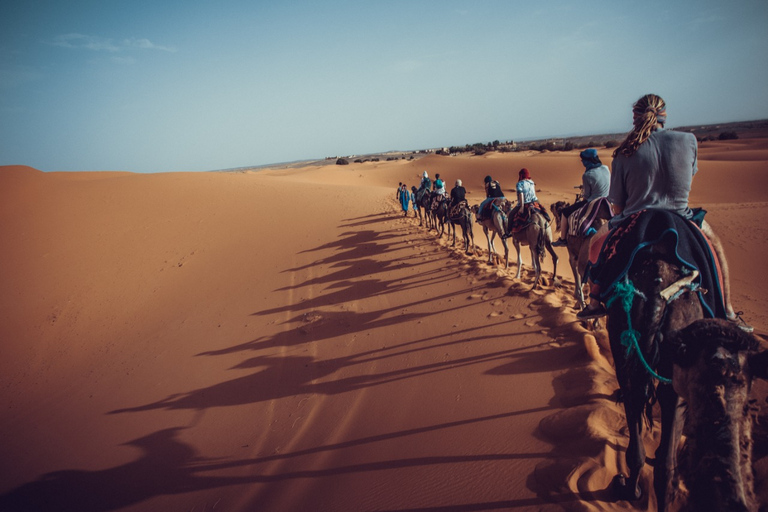 Depuis Fès : 3 jours et 2 nuits dans le désert à MarrakechVisite privée