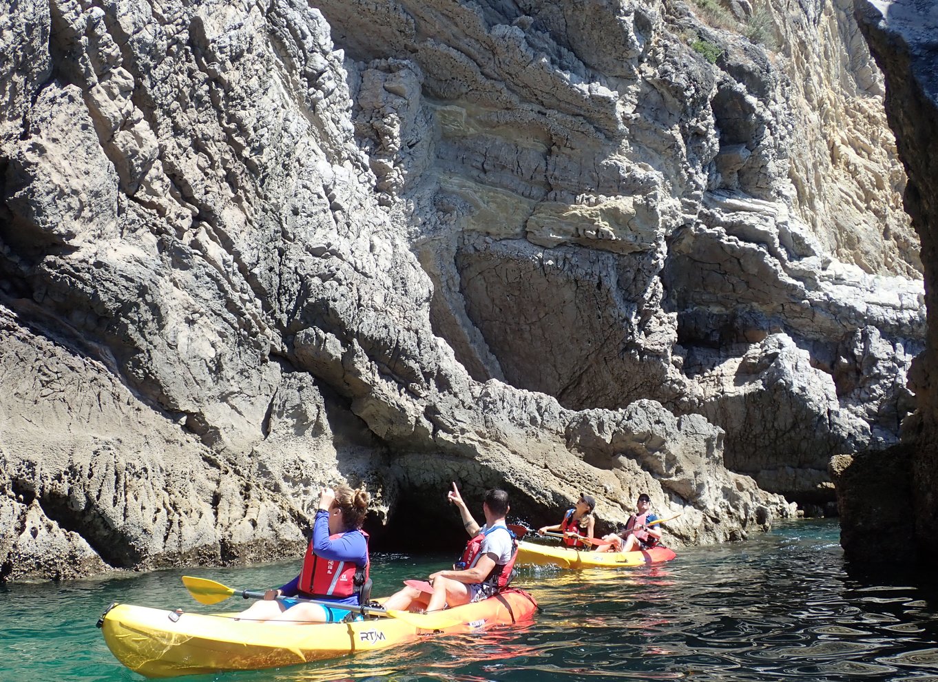 Lissabon: Sesimbra kajak-oplevelse