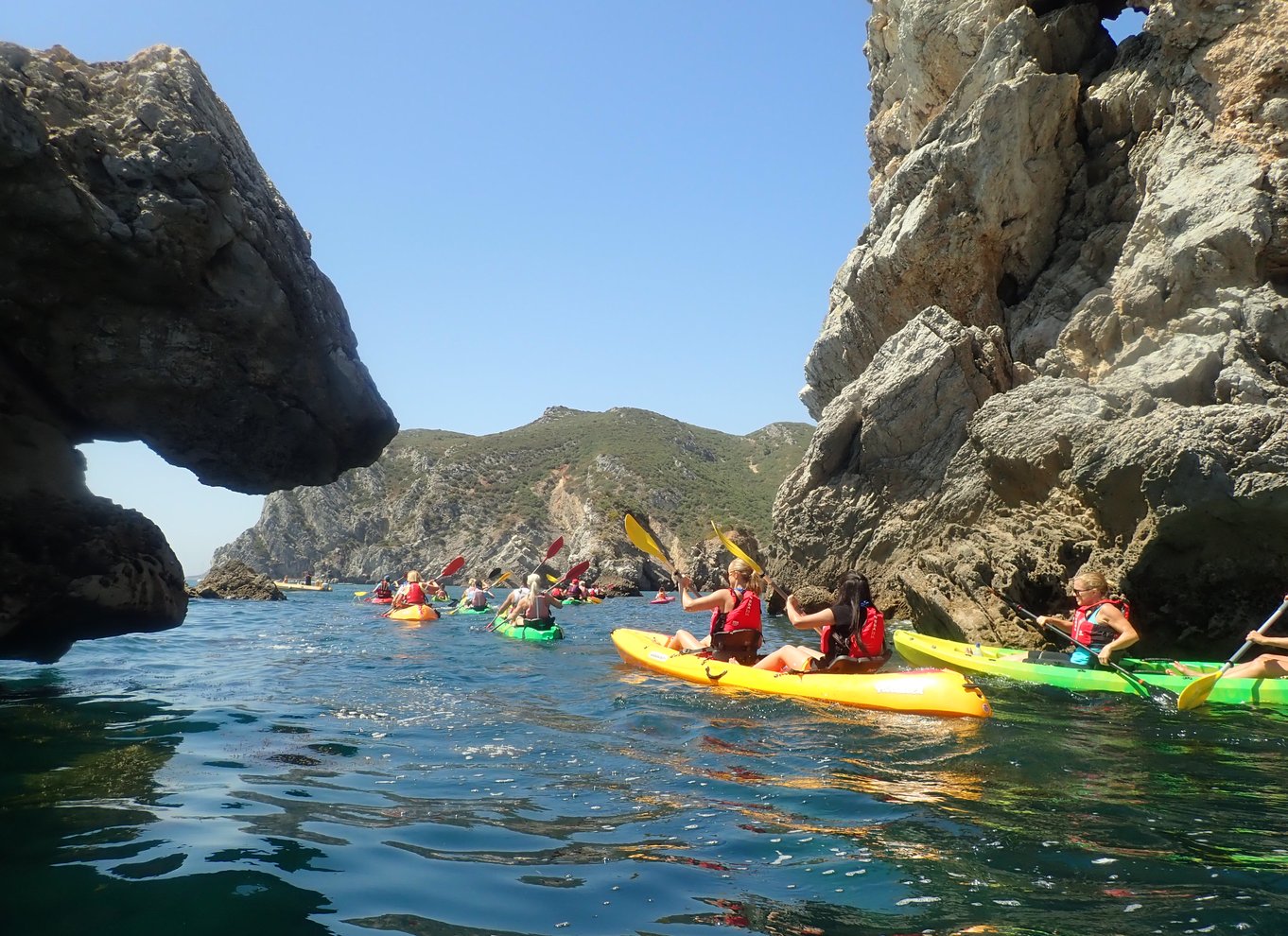 Lissabon: Sesimbra kajak-oplevelse