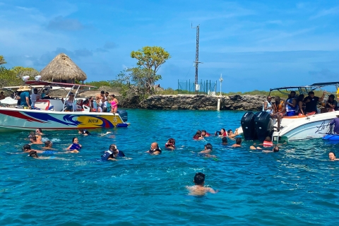 Tour guiado 5 islas premium con almuerzo en isla privada