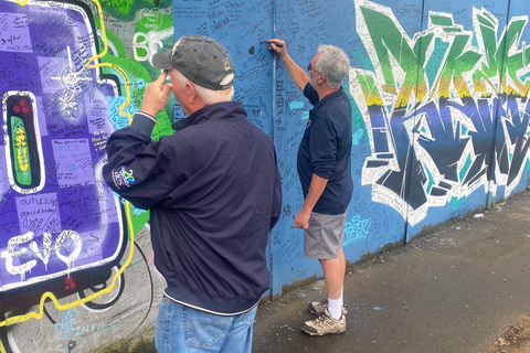 Visite en taxi de Belfast (politique et mur de la paix)Visite de Belfast : politique et mur de la paix