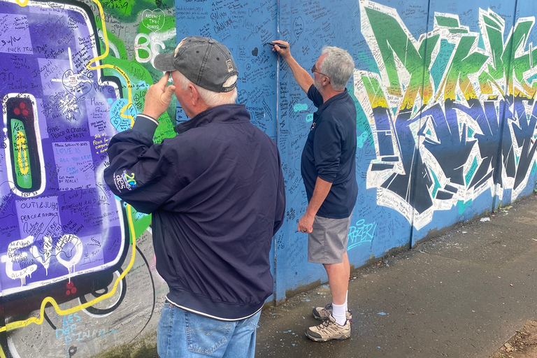 Belfast: Passeio de táxi preto pelo Peacewall e pela história política