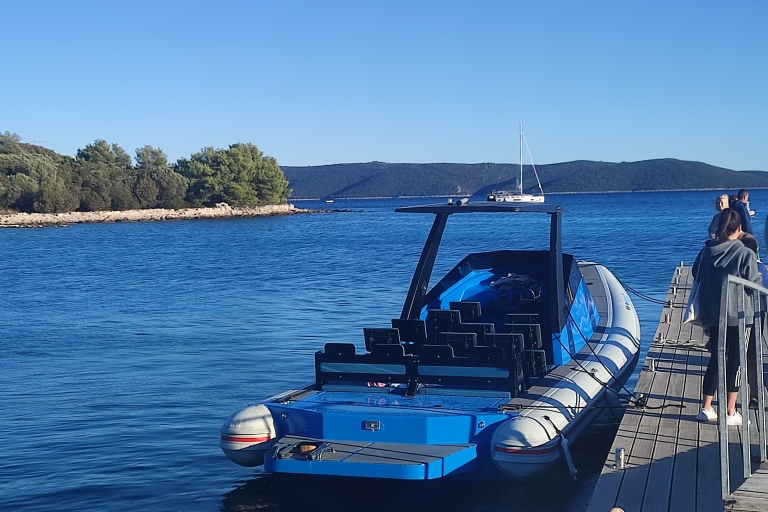 Au départ de Split : Lagon bleu, Šolta et Trogir en bateau à moteur