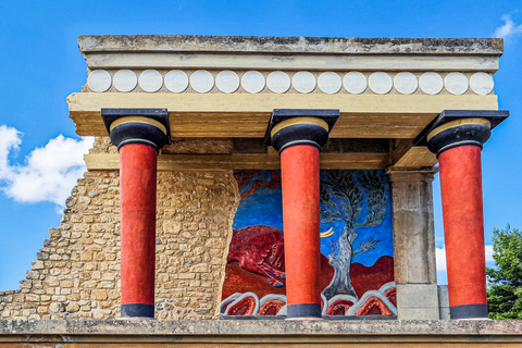 Knossos Palace rondleiding - Heraklion Stadstour + markt