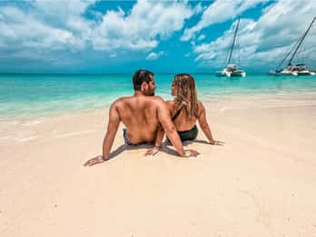 Cozumel: Katamaran-tur til Isla de la Pasión