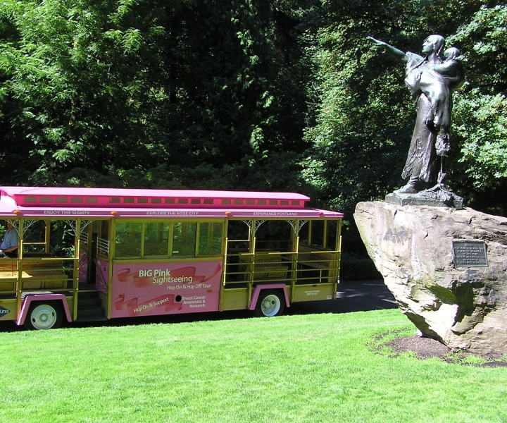 Portland: Pink Trolley City Tour