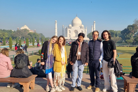 Z Delhi: jednodniowa wycieczka do Taj Mahal i fortu Agra pociągiem Gatiman