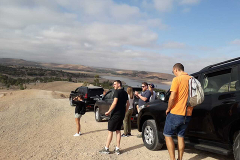 Montanha do Atlas e cachoeiras dos Três Vales e viagem de um dia ao deserto