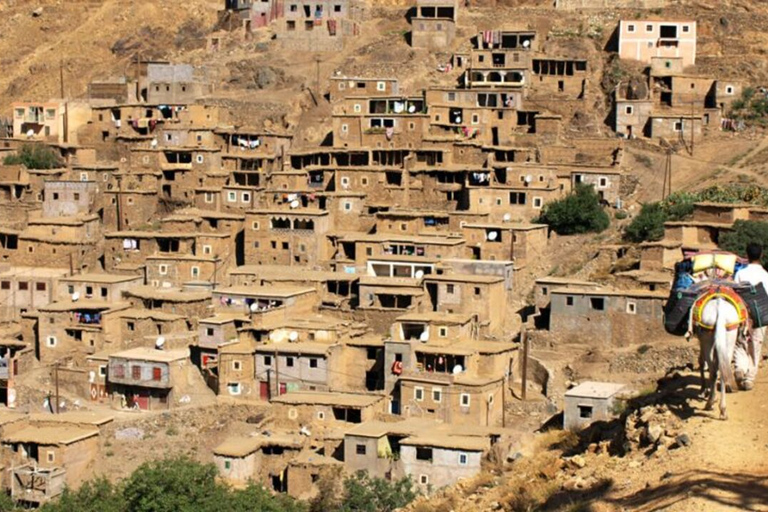 Gita di un giorno alla montagna dell&#039;Atlante e alle cascate delle tre valli e al deserto