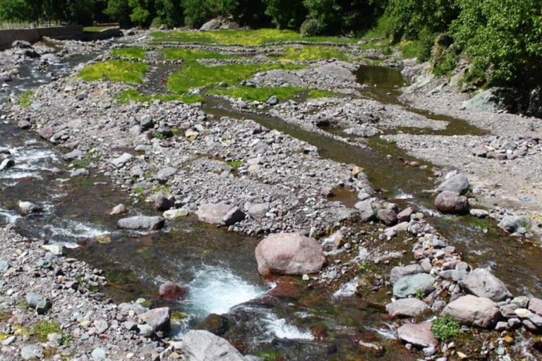 Excursion d'une journée dans les montagnes de l'Atlas, les chutes d'eau des trois vallées et le désert