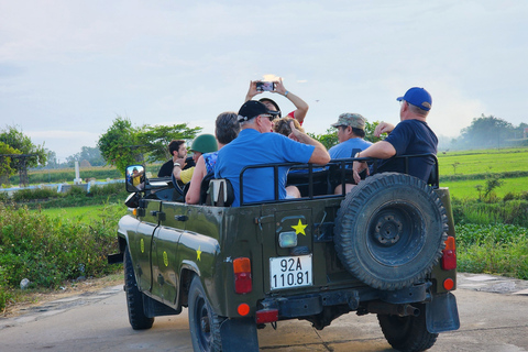 Hoi An: Excursão rural de meio dia no jipe do exército do Vietnã