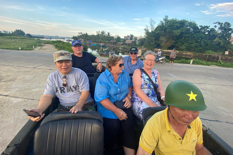 Hoi An: Excursão rural de meio dia no jipe do exército do Vietnã