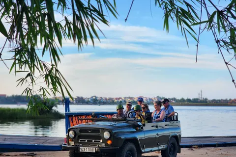 Hoi An: Excursión de medio día por la campiña en Jeep del Ejército de Vietnam