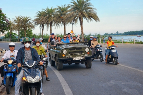 Hoi An: Półdniowa wycieczka wiejska jeepem armii wietnamskiej