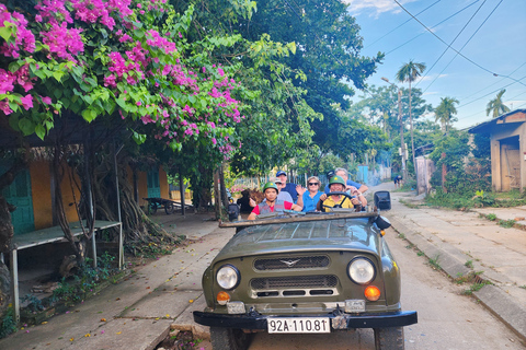 Hoi An: Półdniowa wycieczka wiejska jeepem armii wietnamskiej