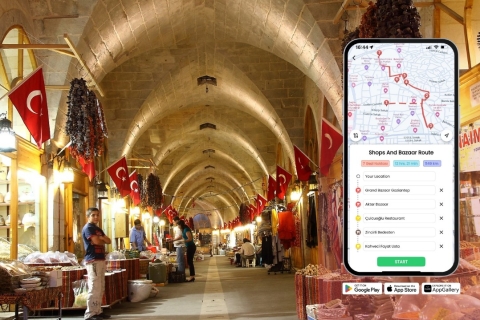 Gaziantep: Basar, Markt, es gibt allesGaziantep : Geschäfte und Basar Route