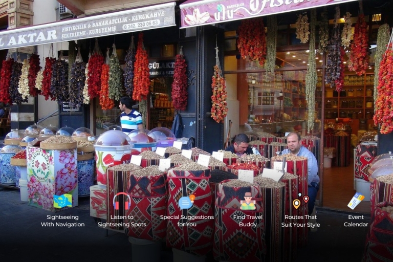 Gaziantep : Bazar, marché, il y a de toutGaziantep : Route des boutiques et des bazars