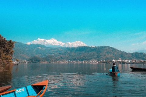 Pokhara: Halbtageswanderung Bootsfahrt mit Guide