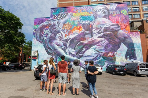 Tour privado de arte de rua em MontrealExcursão privada de arte de rua em Montreal