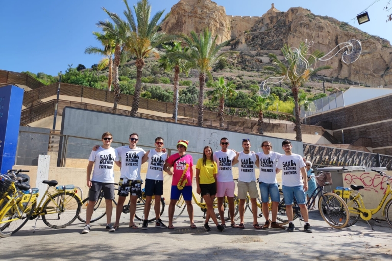 Alicante: Recorrido en bici por la ciudad y la playa