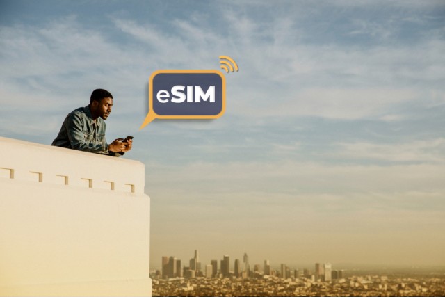 Visit Los Angeles U.S. Roaming Internet eSIM Mobile Data Plan in Green Bay, Wisconsin