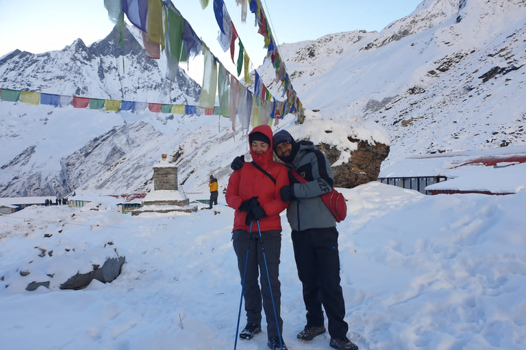 Pokhara: Caminhada guiada de 7 dias pelo acampamento base do AnnapurnaPokhara: pacote completo de caminhada épica de 7 dias no Annapurna Base Camp