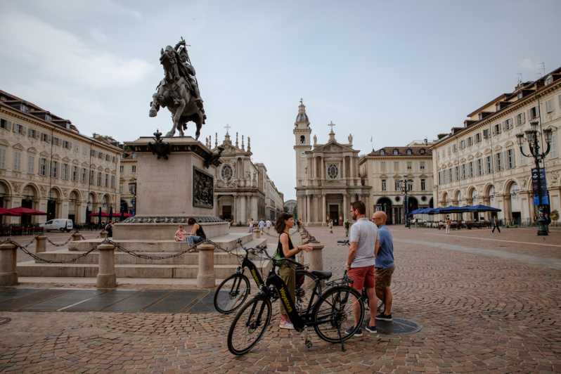 Турин: тур по городу с гидом на электронном велосипеде