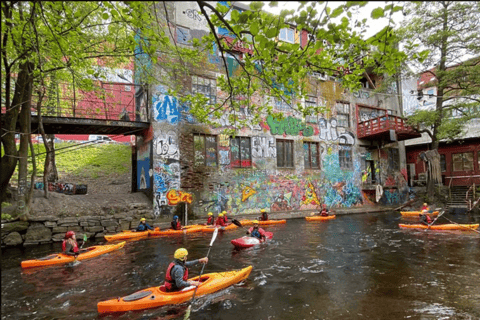 Fiume Akerselva: Tour in kayak dell&#039;avventura di Urban Paddling