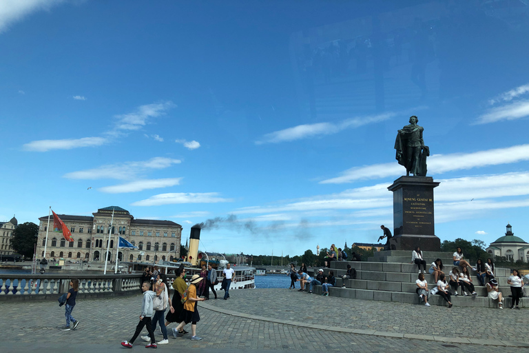 Estocolmo: Tour guiado particular de carro e entrada no Museu VasaEstocolmo: passeio de carro guiado privado e entrada no Museu Vasa