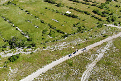 Au départ de Split : Excursion en quad dans le parc naturel de Dinara avec déjeunerVisite guidée sur des quads flambant neufs